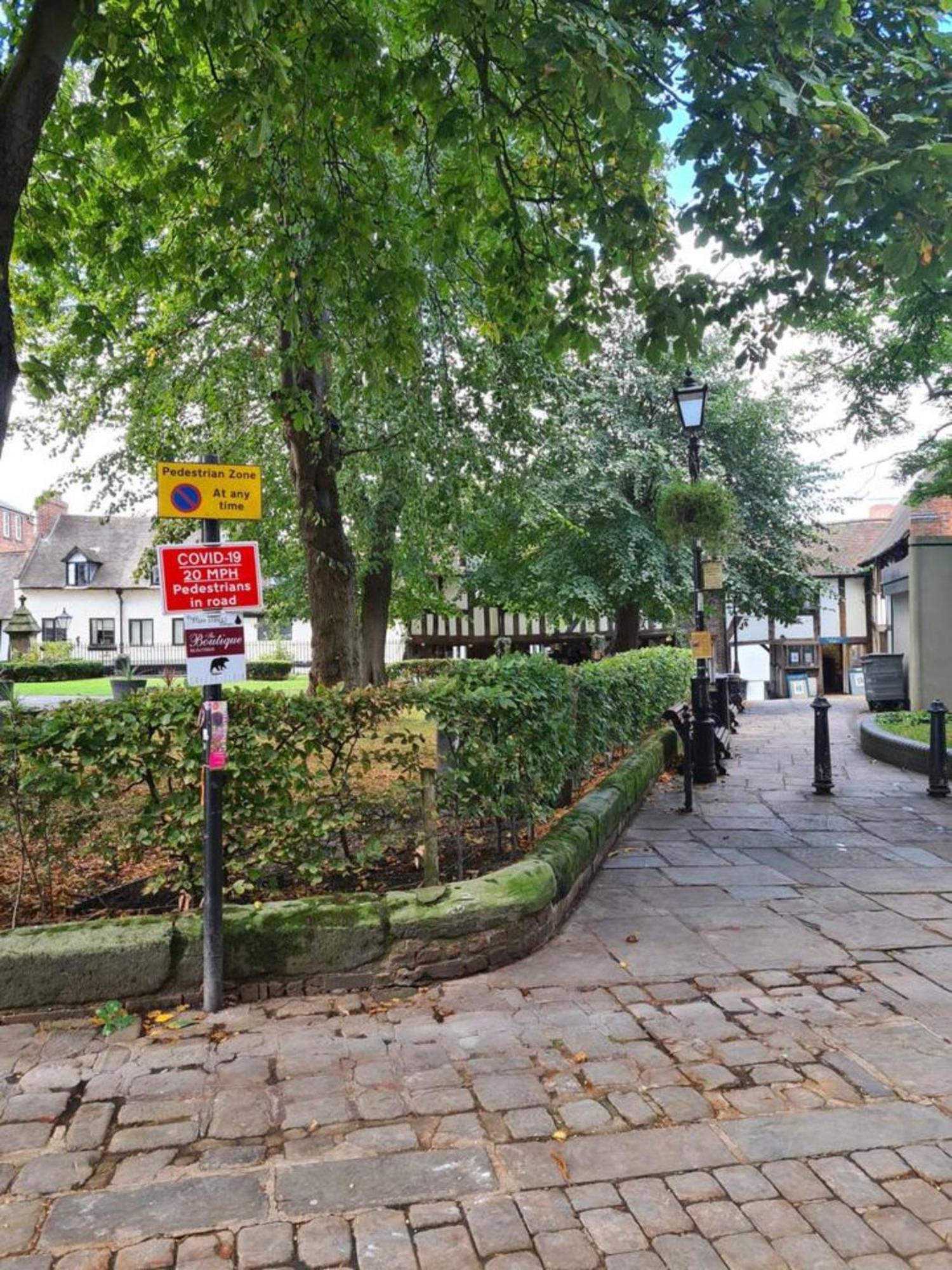 Ferienwohnung Cosy Corner - Town Centre Flat With Free Nearby Parking Shrewsbury Exterior foto