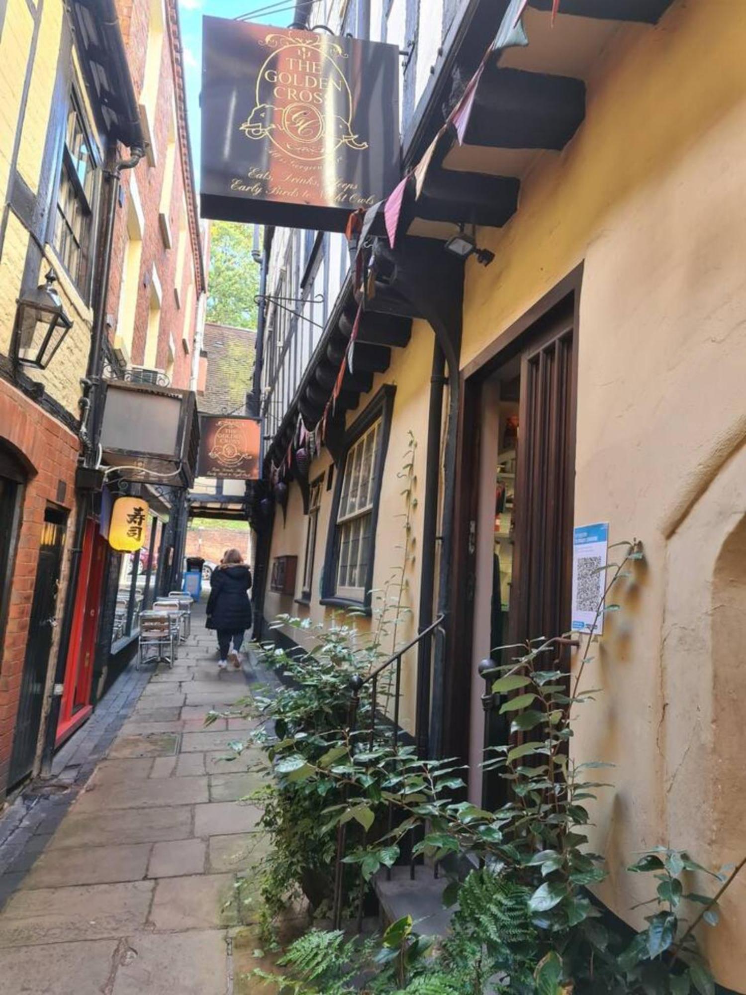 Ferienwohnung Cosy Corner - Town Centre Flat With Free Nearby Parking Shrewsbury Exterior foto