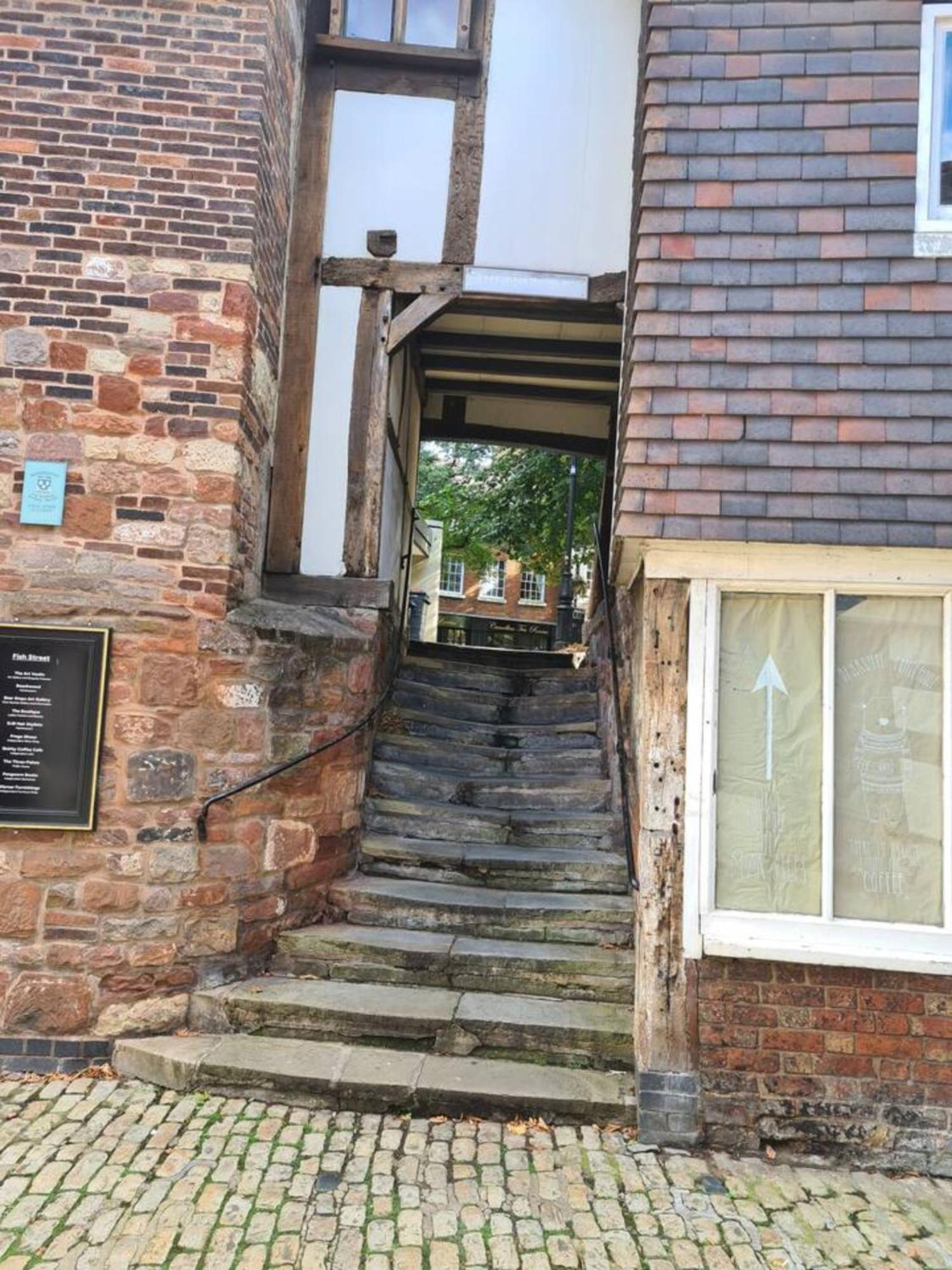 Ferienwohnung Cosy Corner - Town Centre Flat With Free Nearby Parking Shrewsbury Exterior foto