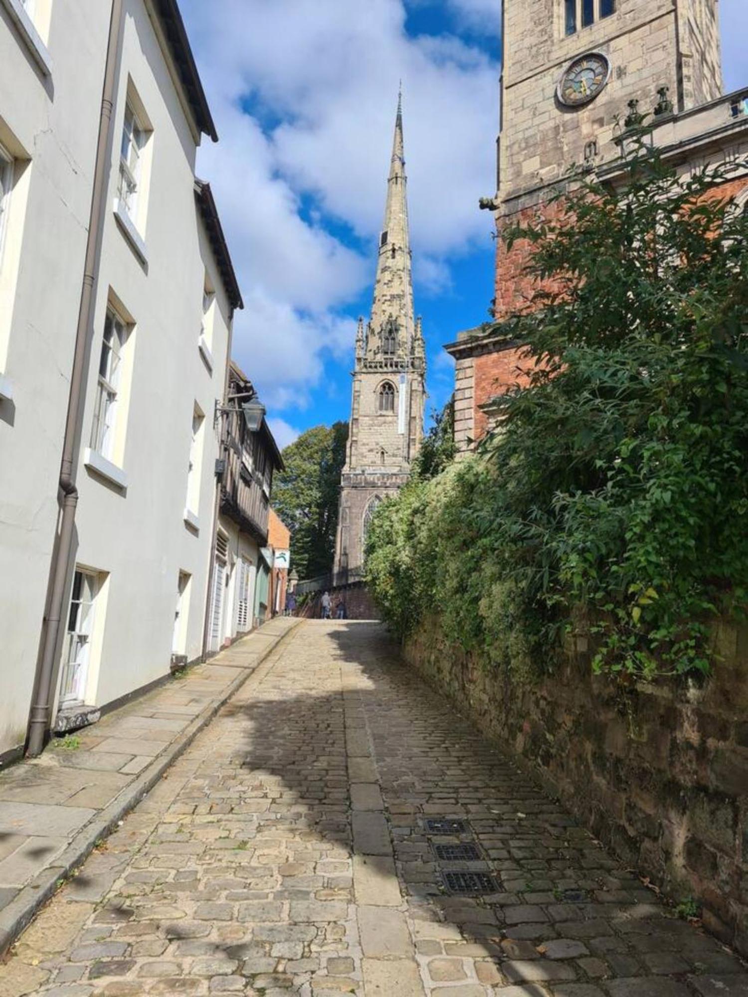 Ferienwohnung Cosy Corner - Town Centre Flat With Free Nearby Parking Shrewsbury Exterior foto