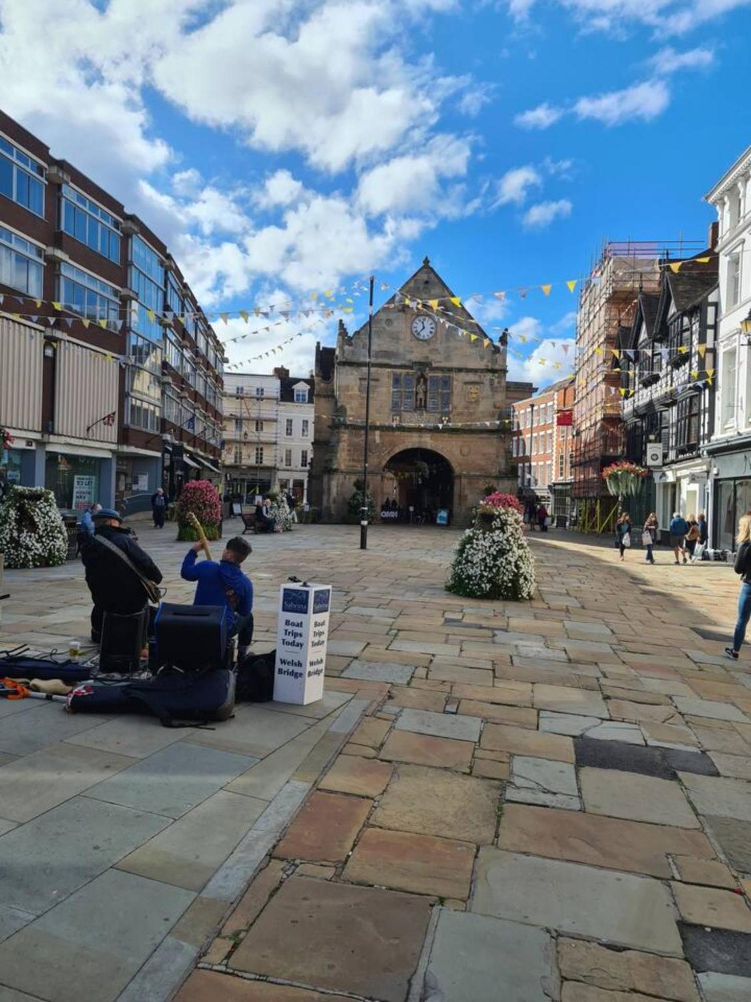 Ferienwohnung Cosy Corner - Town Centre Flat With Free Nearby Parking Shrewsbury Exterior foto