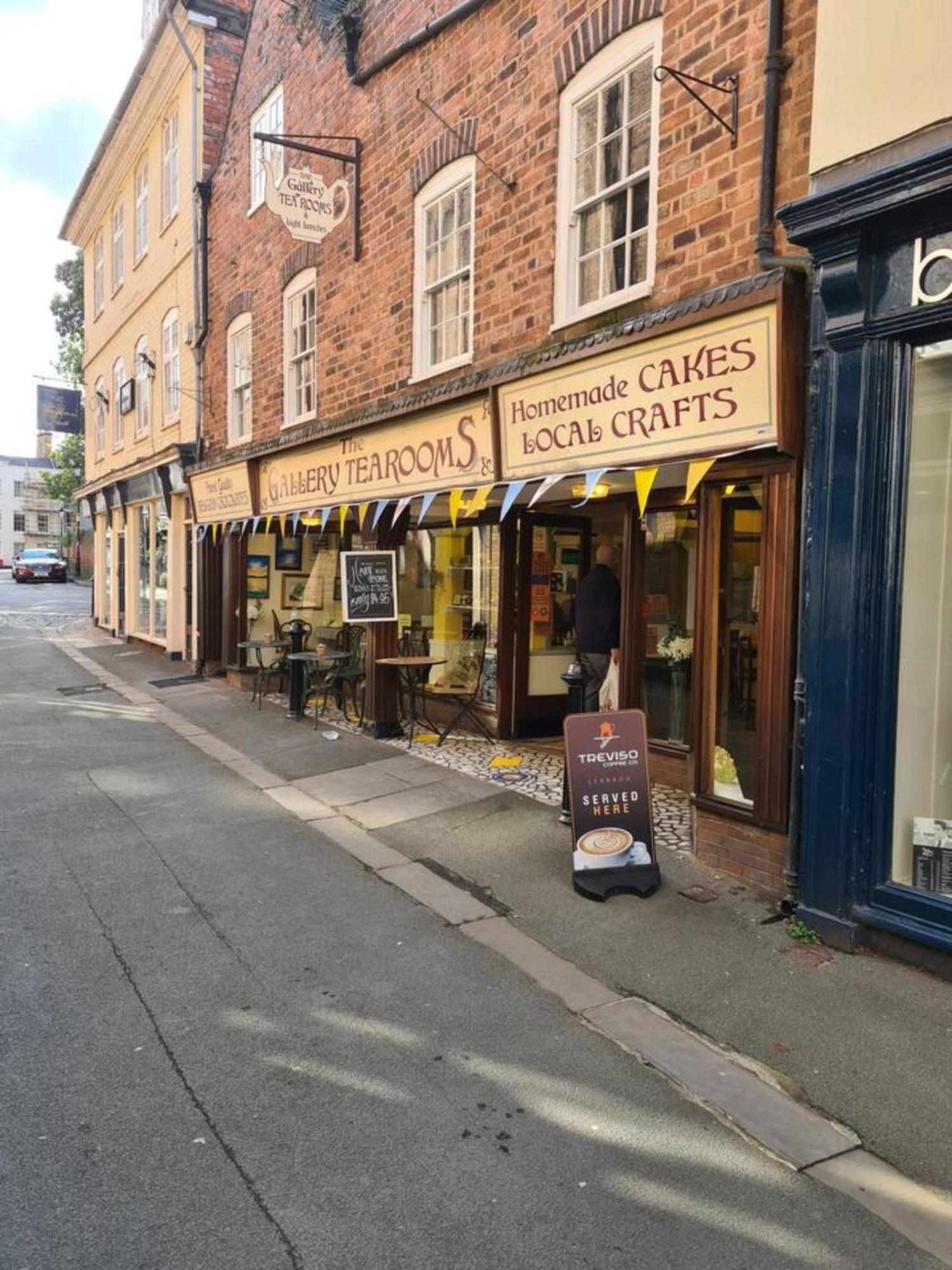 Ferienwohnung Cosy Corner - Town Centre Flat With Free Nearby Parking Shrewsbury Exterior foto
