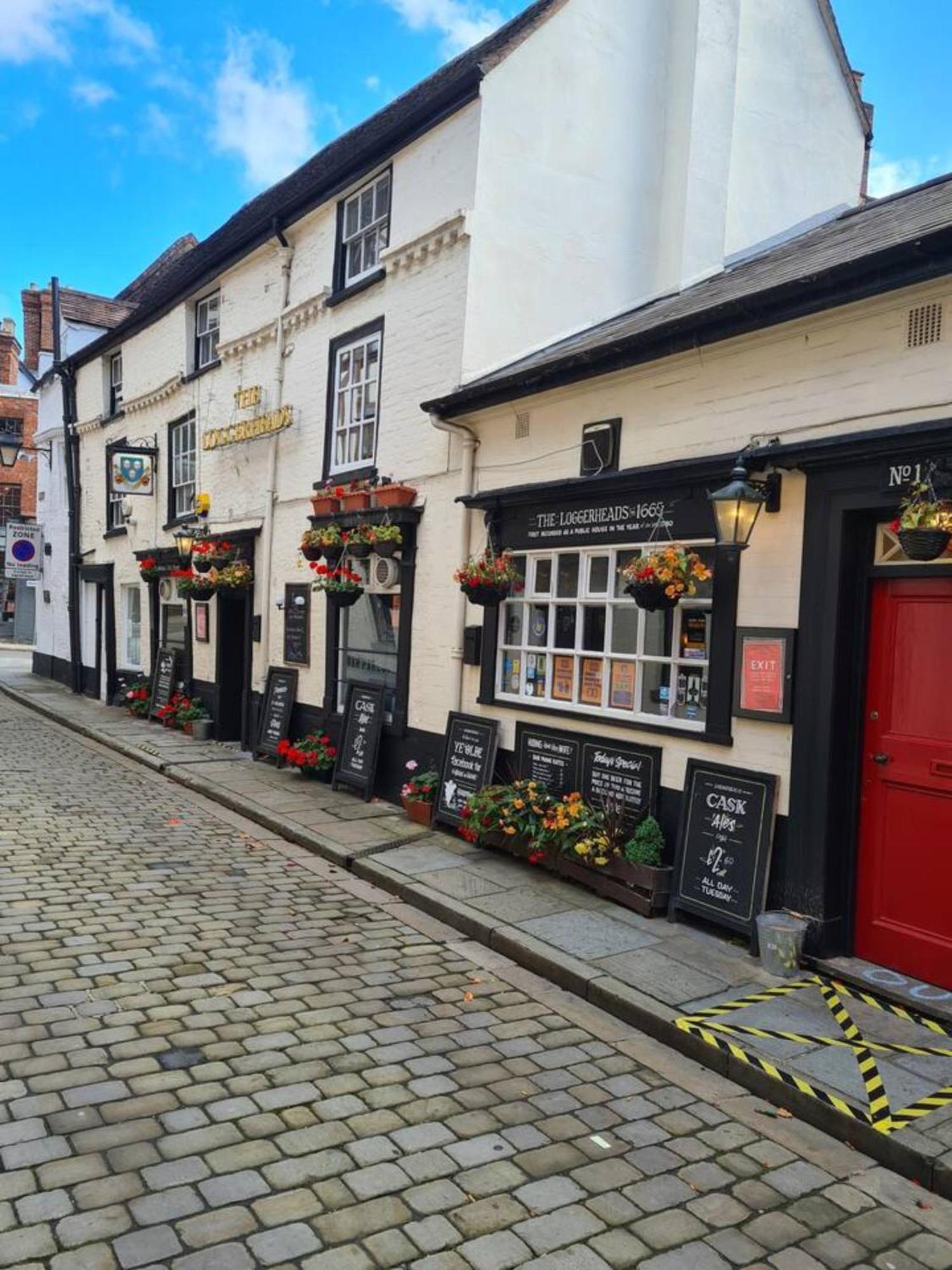 Ferienwohnung Cosy Corner - Town Centre Flat With Free Nearby Parking Shrewsbury Exterior foto