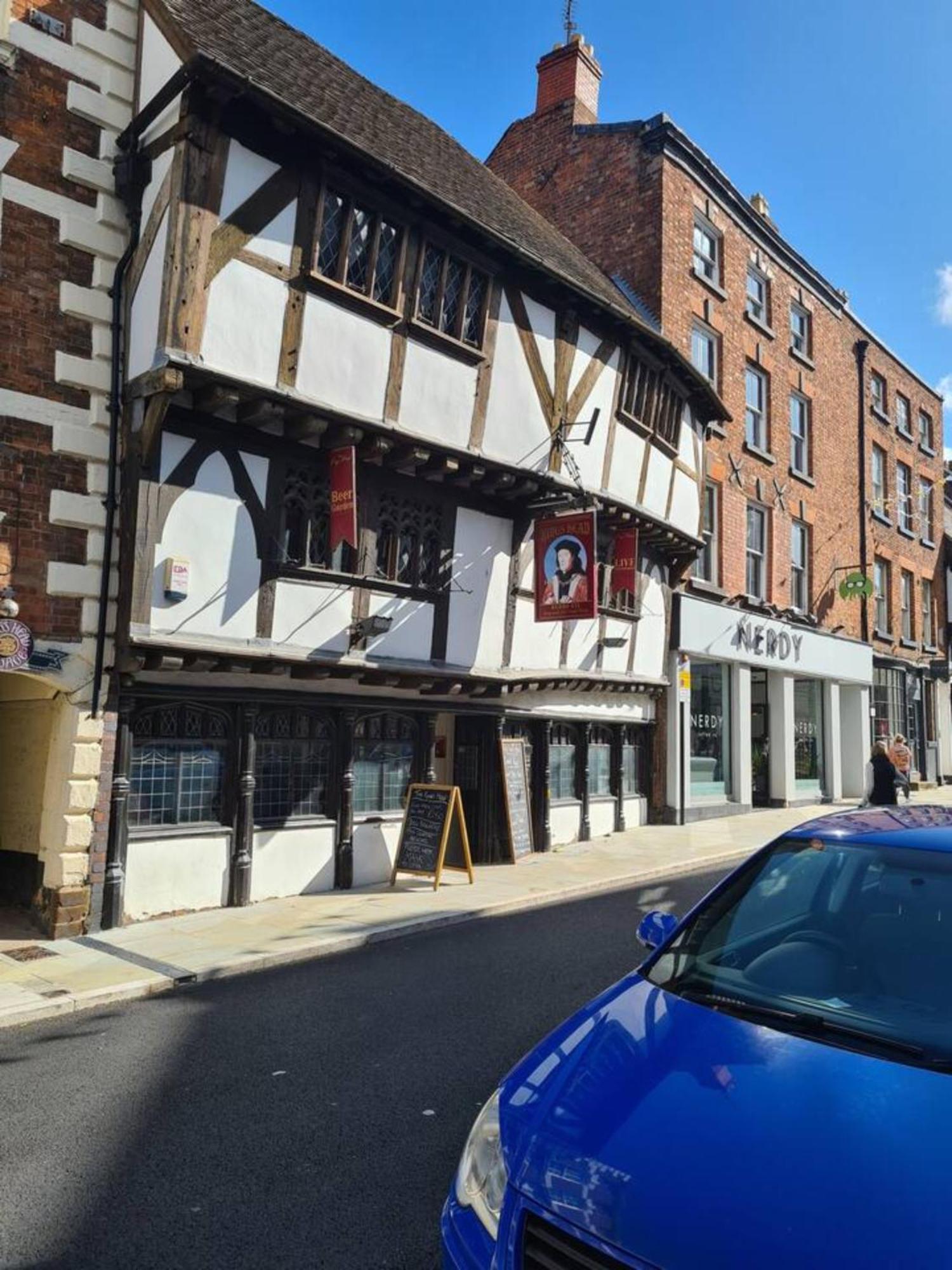 Ferienwohnung Cosy Corner - Town Centre Flat With Free Nearby Parking Shrewsbury Exterior foto