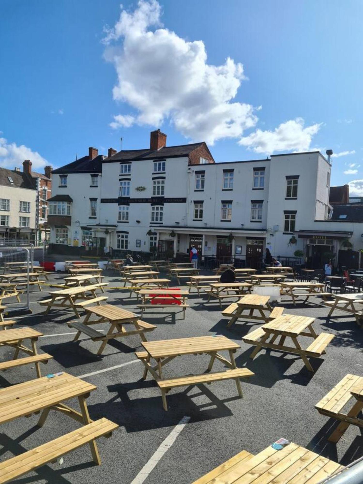 Ferienwohnung Cosy Corner - Town Centre Flat With Free Nearby Parking Shrewsbury Exterior foto