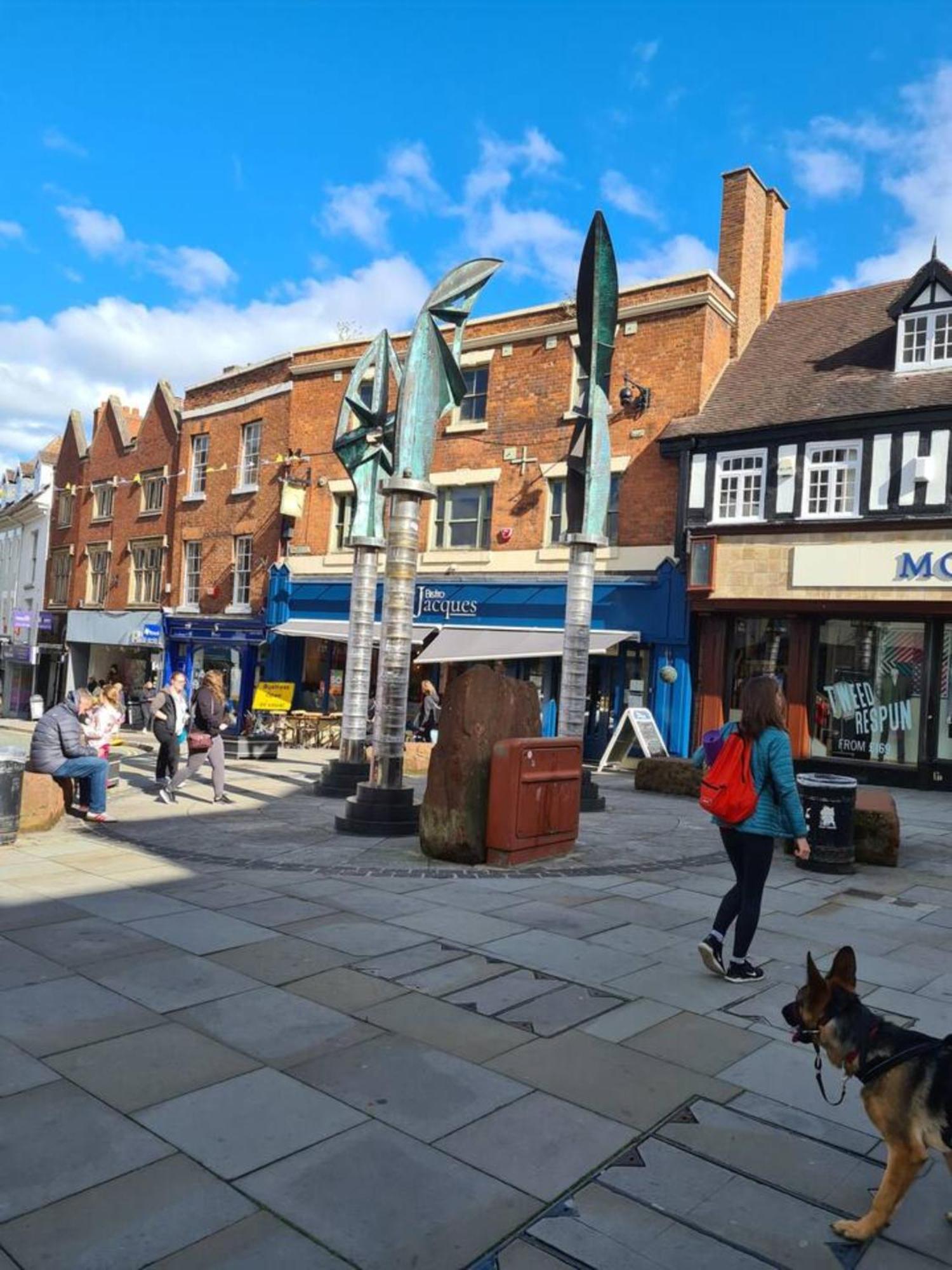 Ferienwohnung Cosy Corner - Town Centre Flat With Free Nearby Parking Shrewsbury Exterior foto